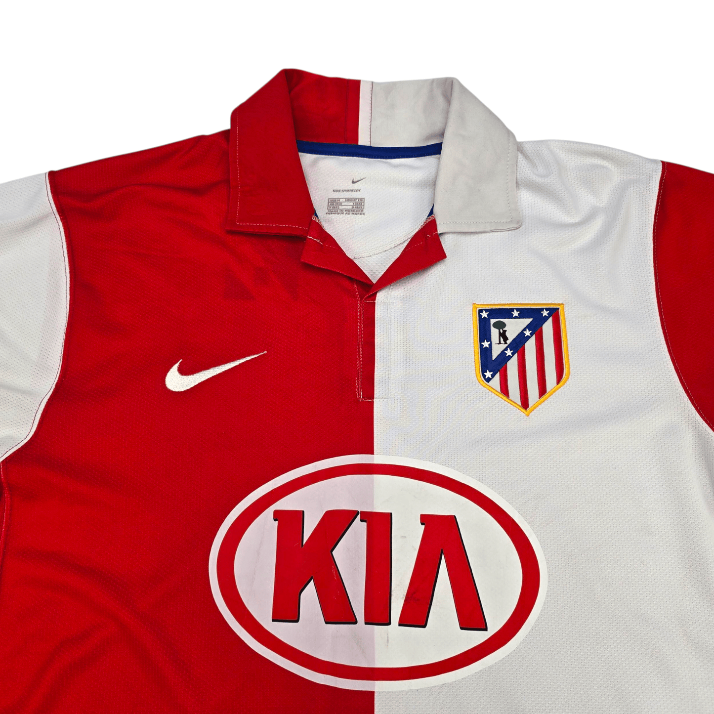 2006/07 Atletico Madrid Home Football Shirt (M) Nike #9 Torres