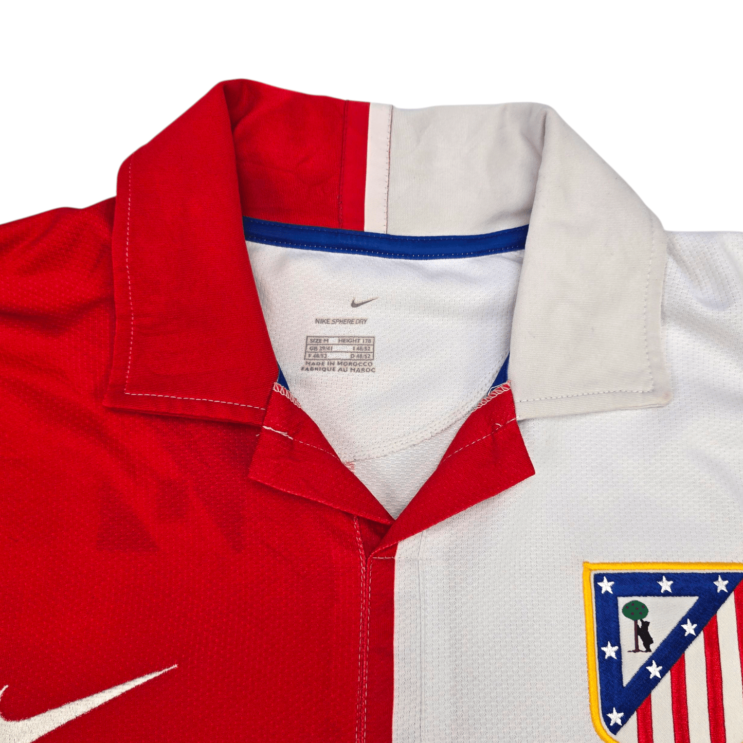 2006/07 Atletico Madrid Home Football Shirt (M) Nike #9 Torres