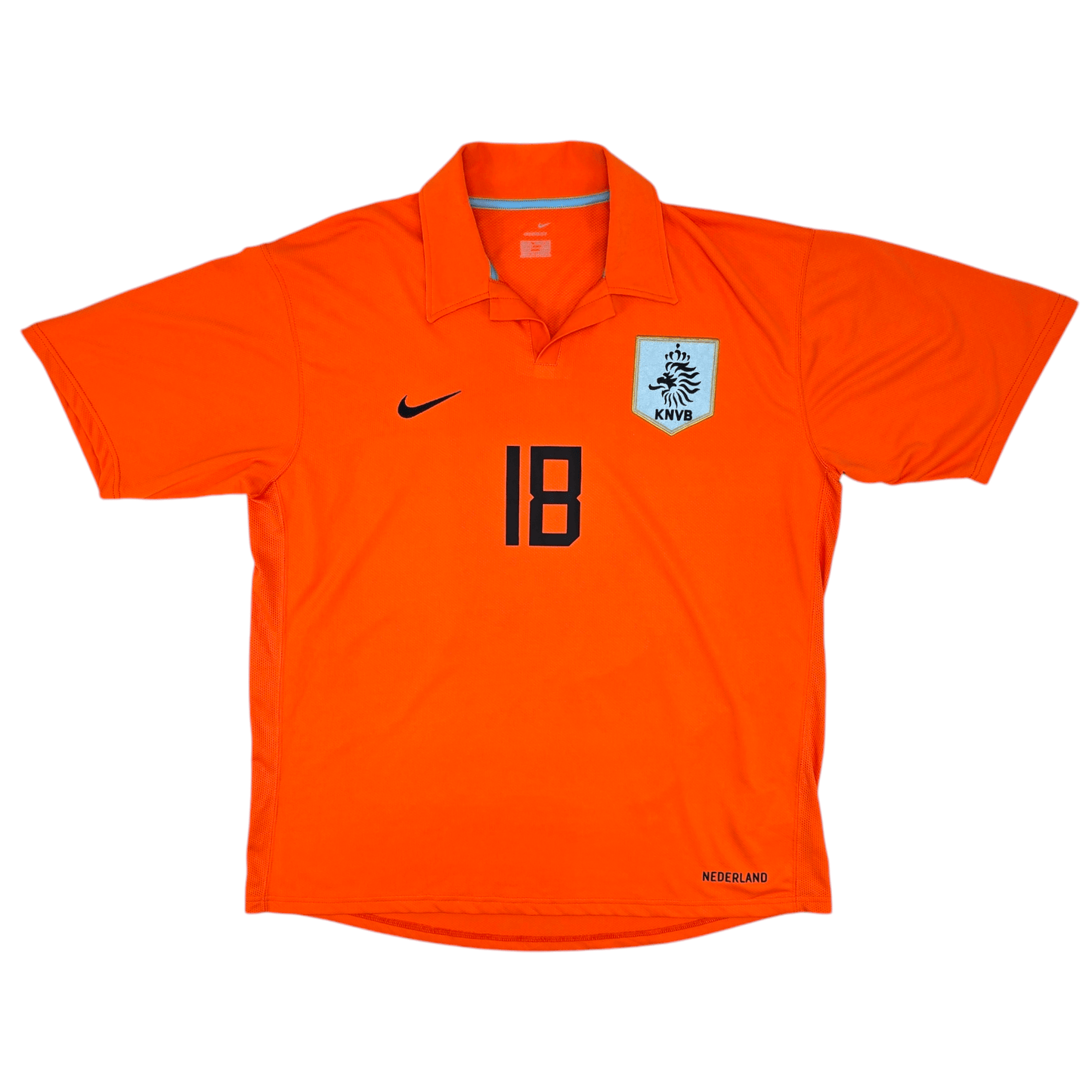 2006/07 Holland Home Football Shirt (XL) Nike #18 van Bommel