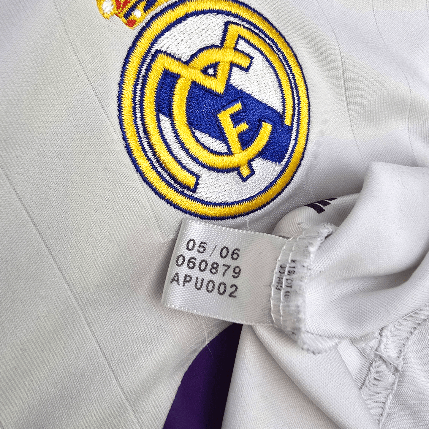 2006/07 Real Madrid Home Football Shirt (S) Adidas #7 Raul