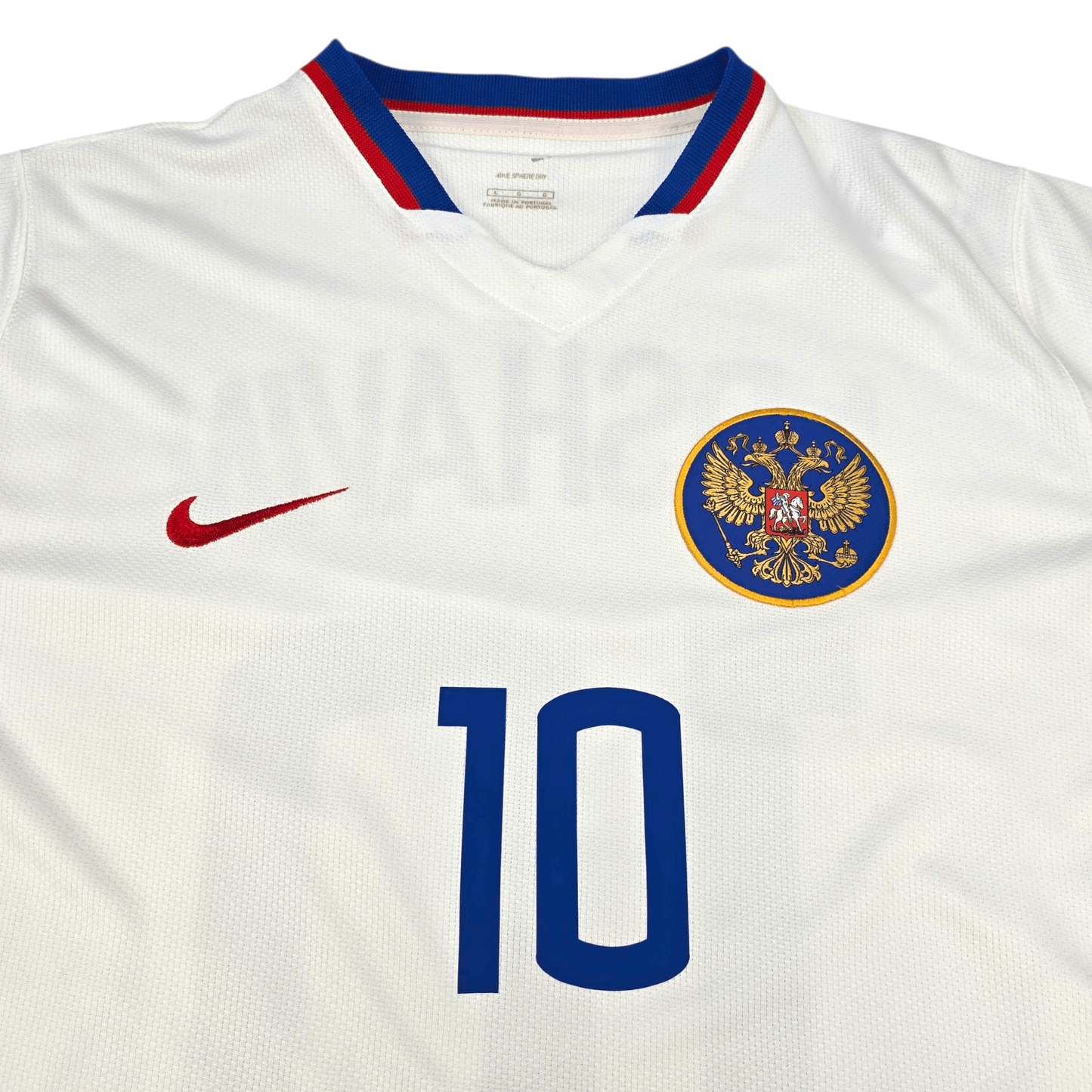 2006/07 Russia Away Football Shirt (L) Nike #10 Arshavin