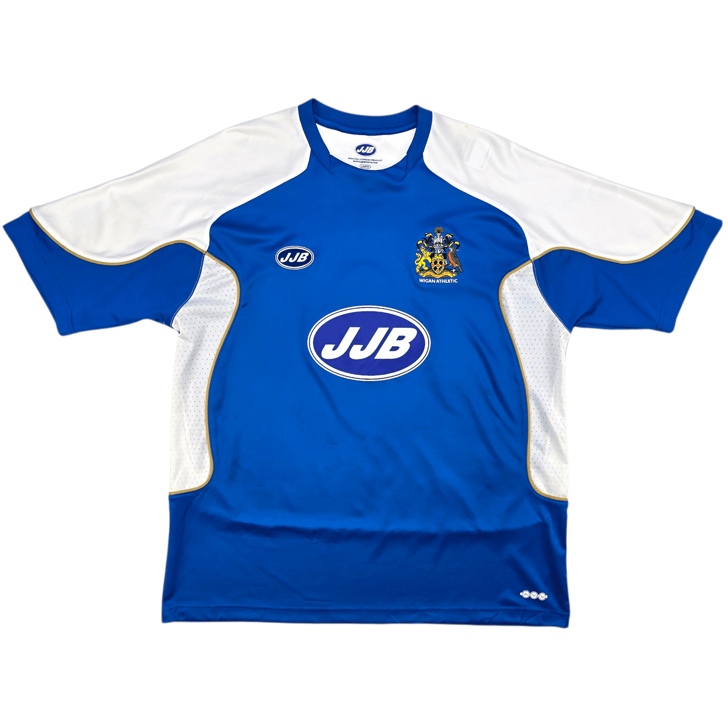 2006/07 Wigan Athletic Home Football Shirt (L) JJB #9 Heskey