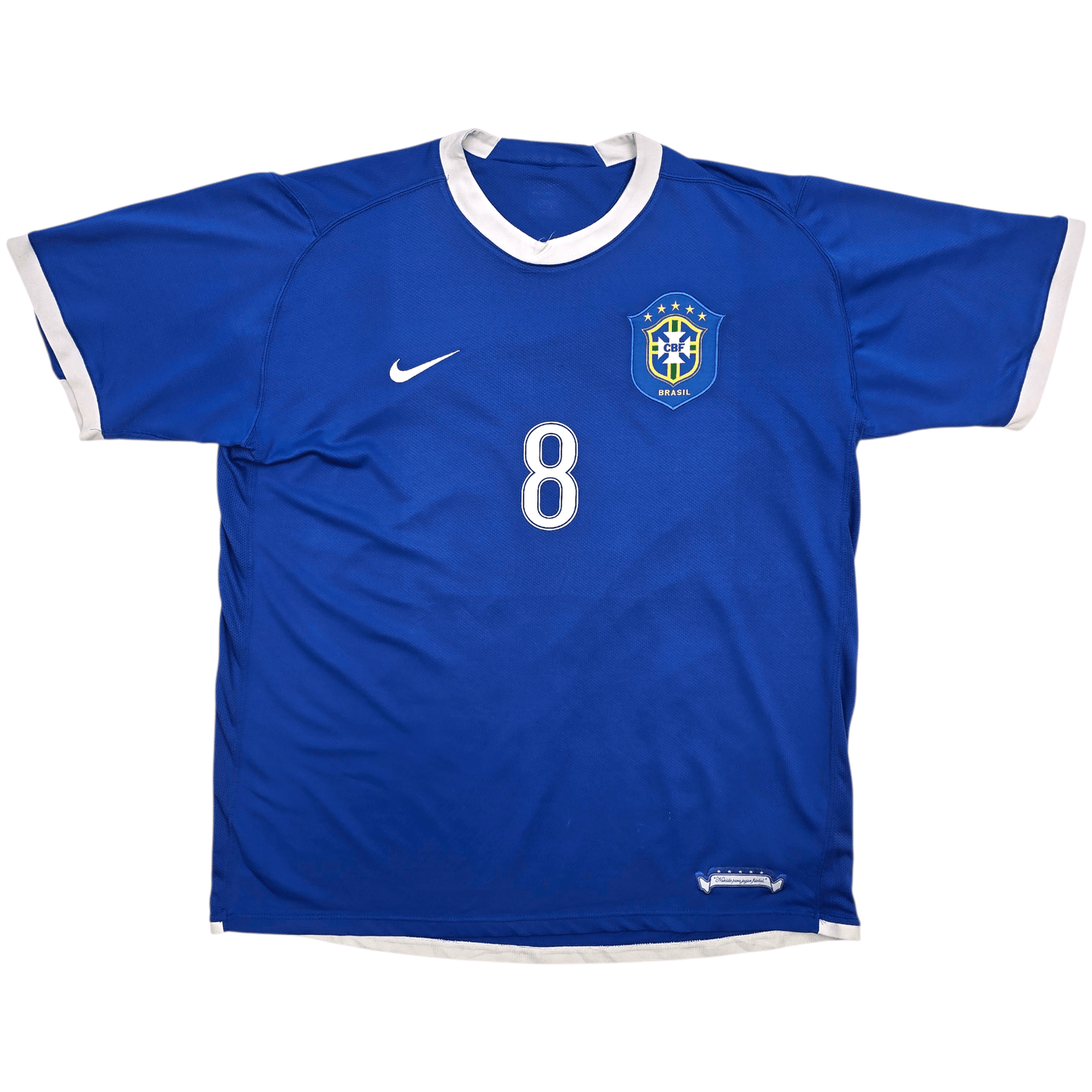 2006/08 Brazil Away Football Shirt (L) Nike #8 Kaka