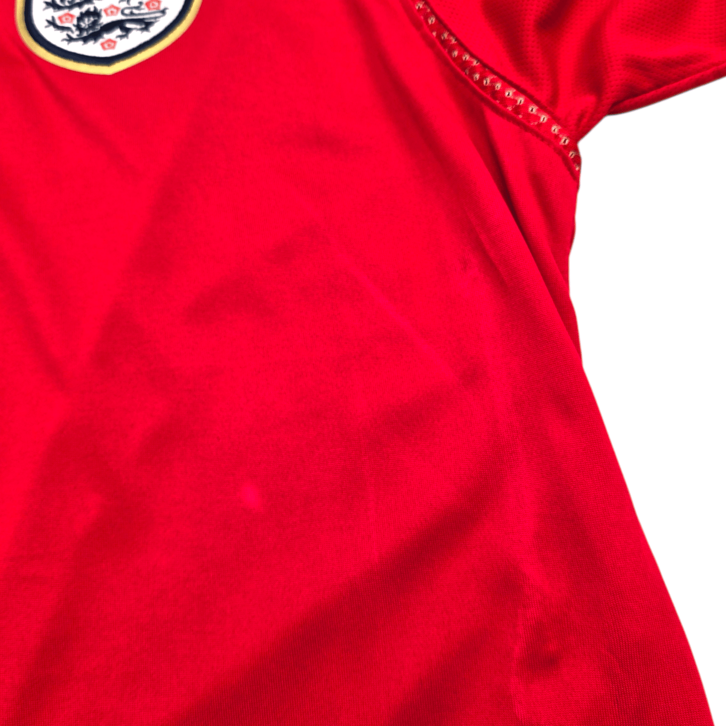 2006/08 England Away Football Shirt (L) Umbro #7 Beckham