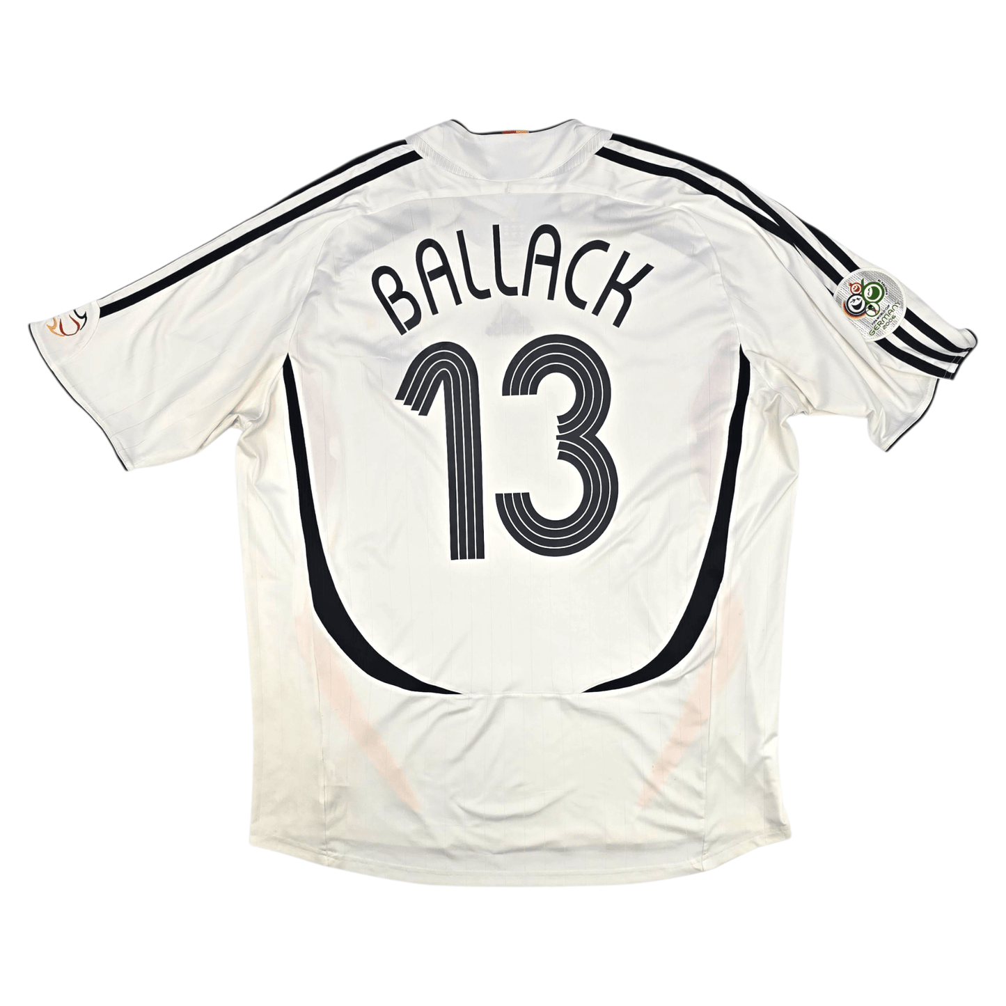 2006/08 Germany Home Football Shirt (2XL) Adidas #13 Ballack