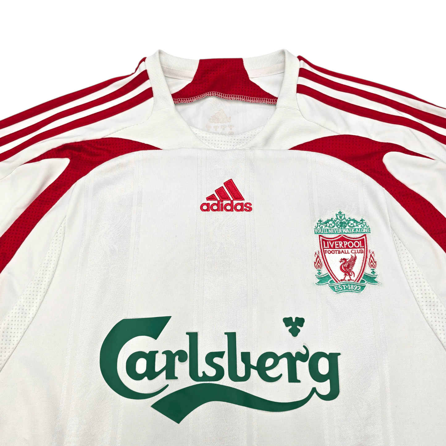 2007/08 Liverpool Away Football Shirt (M) Adidas #9 Torres