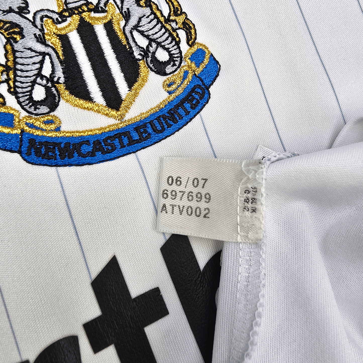 2007/08 Newcastle United Third Football Shirt (L) Adidas #14 N'Zogbia