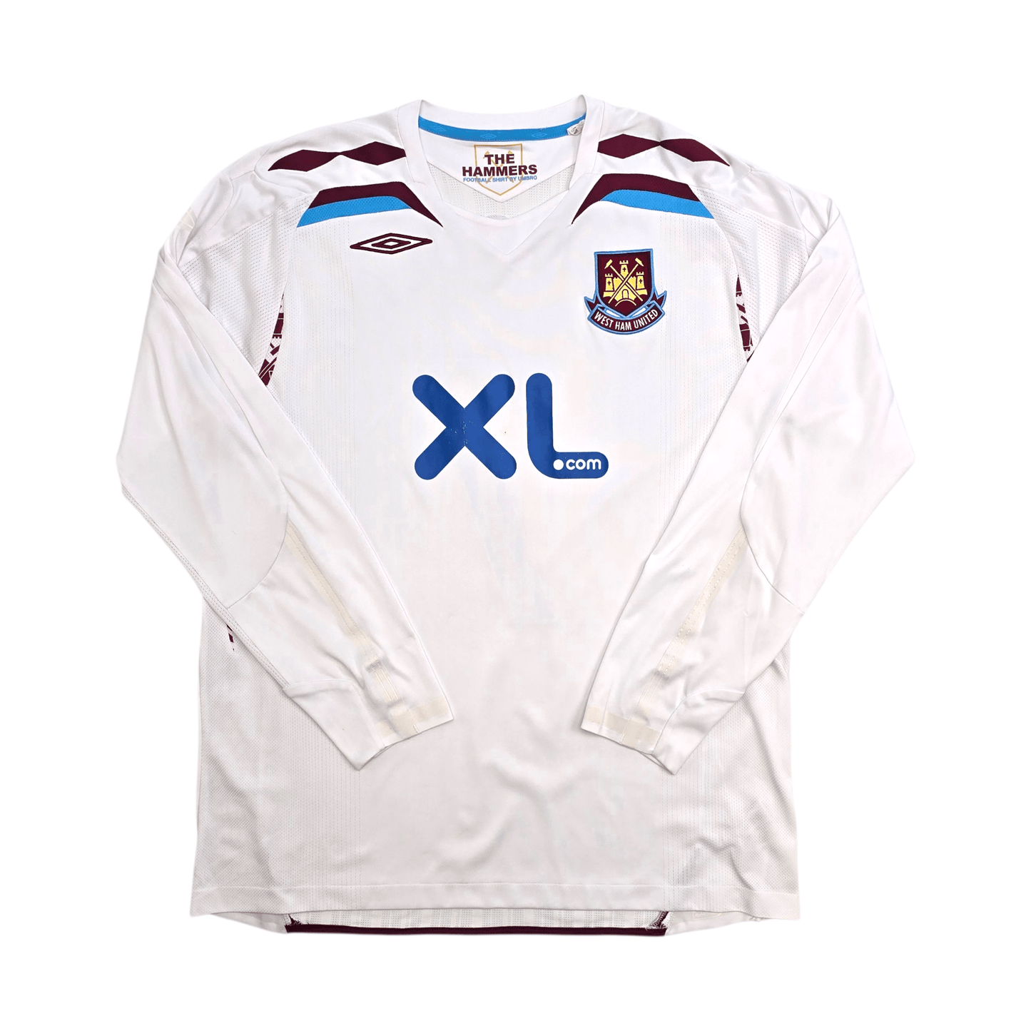 2007/08 West Ham United Away Football Shirt (XL) Umbro #7 Ljungberg