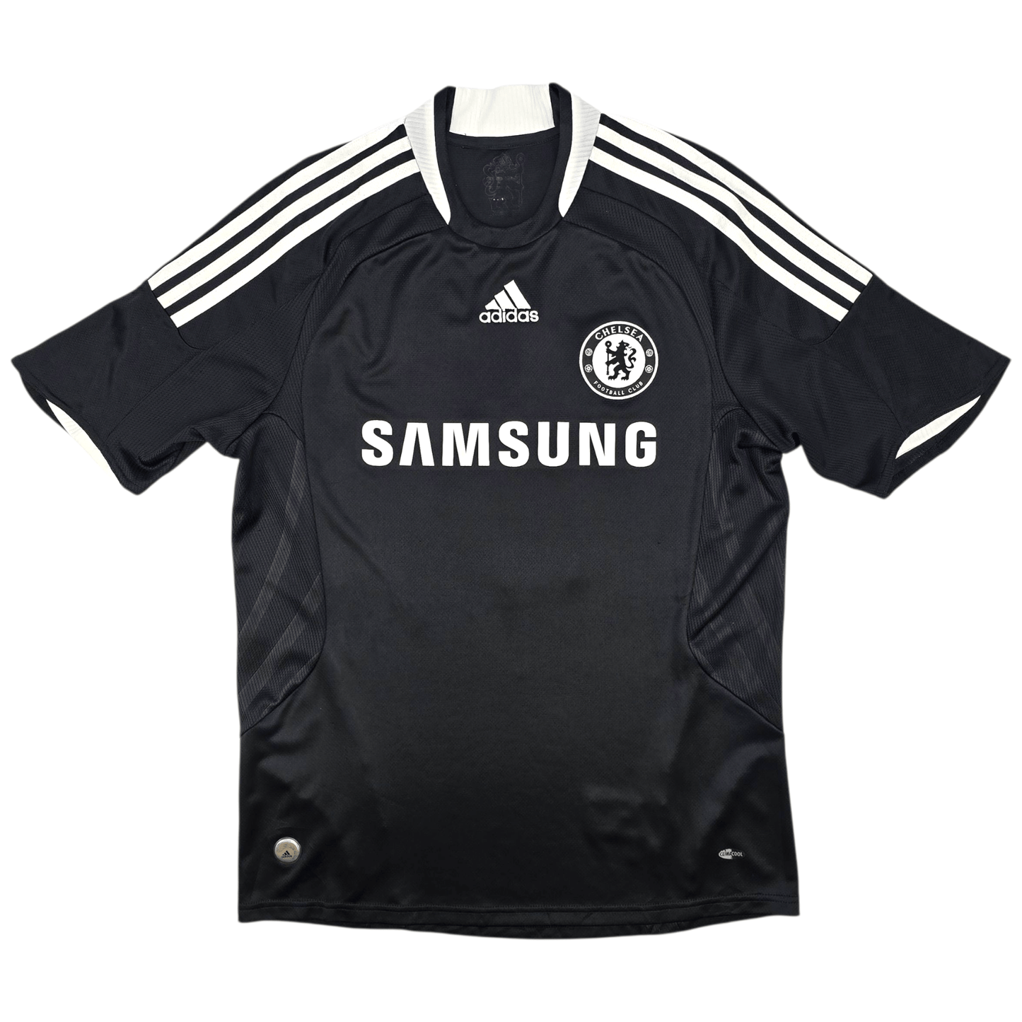 2008/09 Chelsea Away Football Shirt (M) Adidas #5 Essien