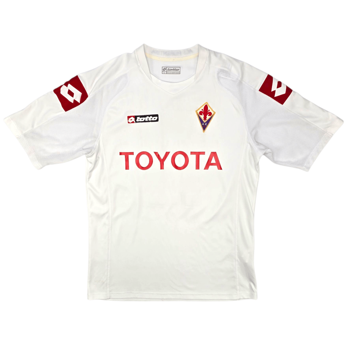 2008/09 Fiorentina Away Football Shirt (L) Lotto #11 Gilardino