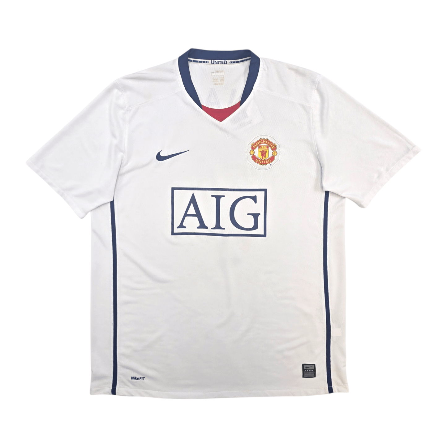 2008/09 Manchester United Away Football Shirt (L) Nike #7 Ronaldo