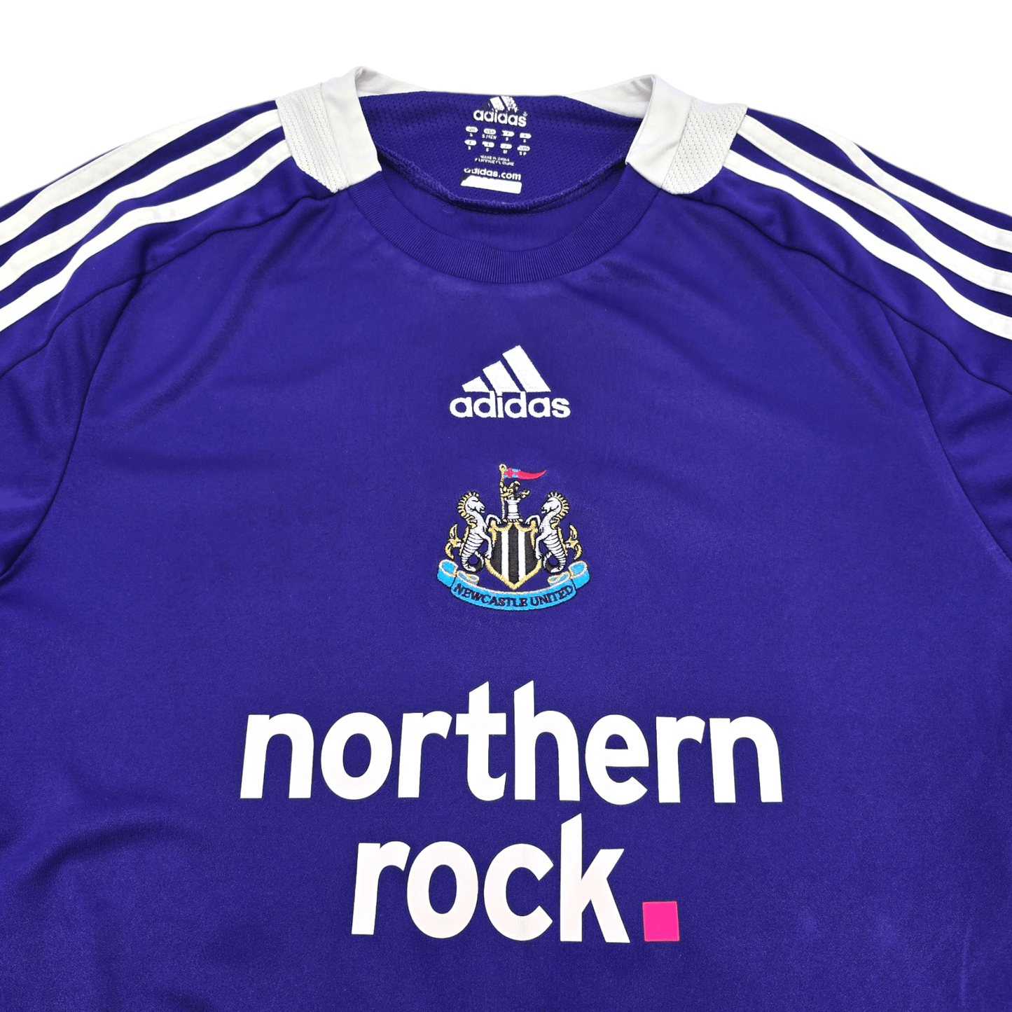 2008/09 Newcastle United Away Football Shirt (S) Adidas #19 Jonas
