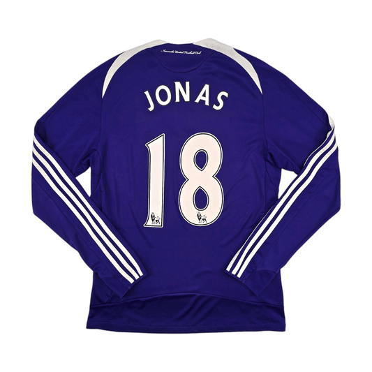 2008/09 Newcastle United Away Football Shirt (S) Adidas #19 Jonas