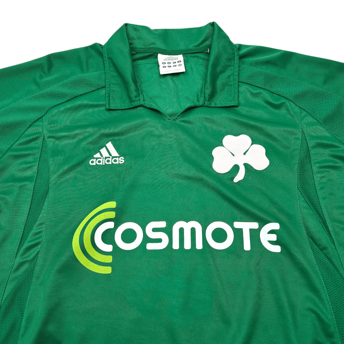 2008/09 Panathinaikos Home Football Shirt (L) Adidas (Centenary)