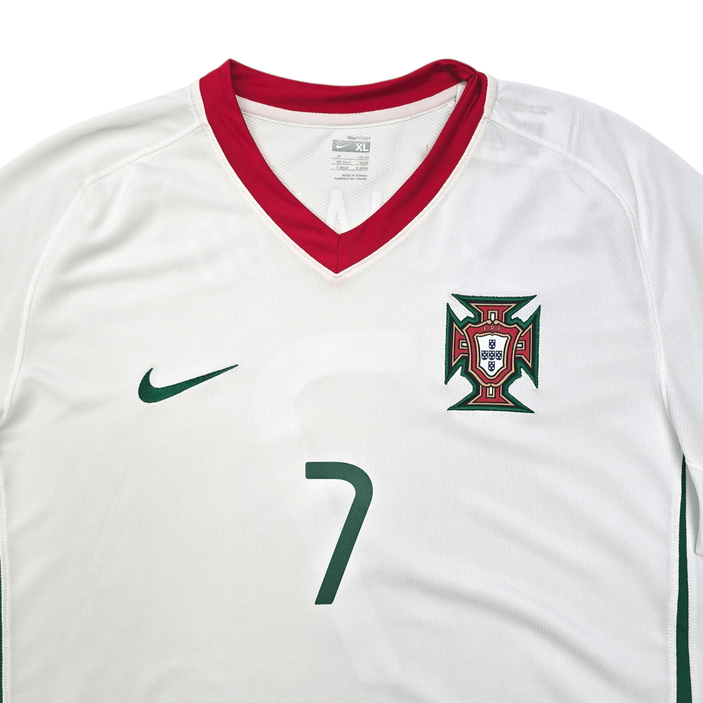 2008/10 Portugal Away Football Shirt (XL) Nike #7 Ronaldo