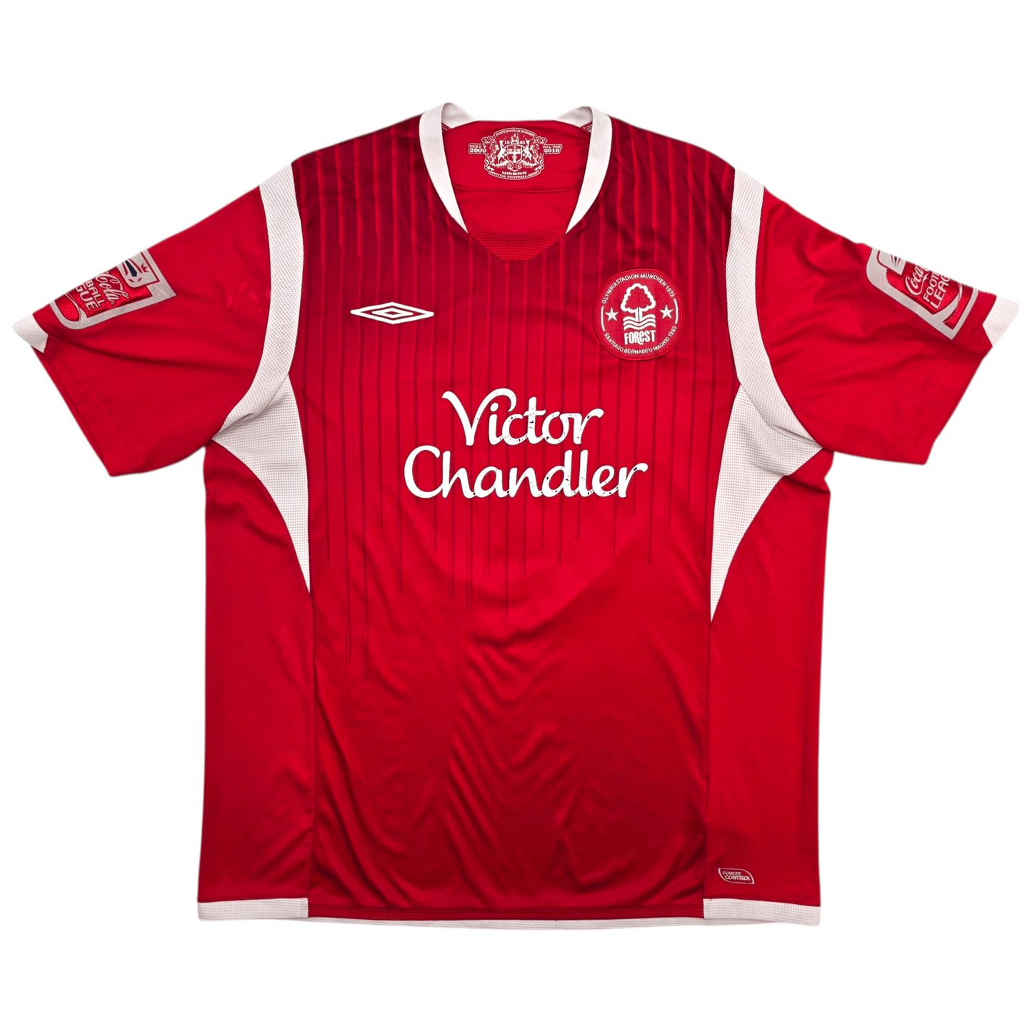 2009/10 Nottingham Forest Home Football Shirt (XL) Umbro #11 Tyson