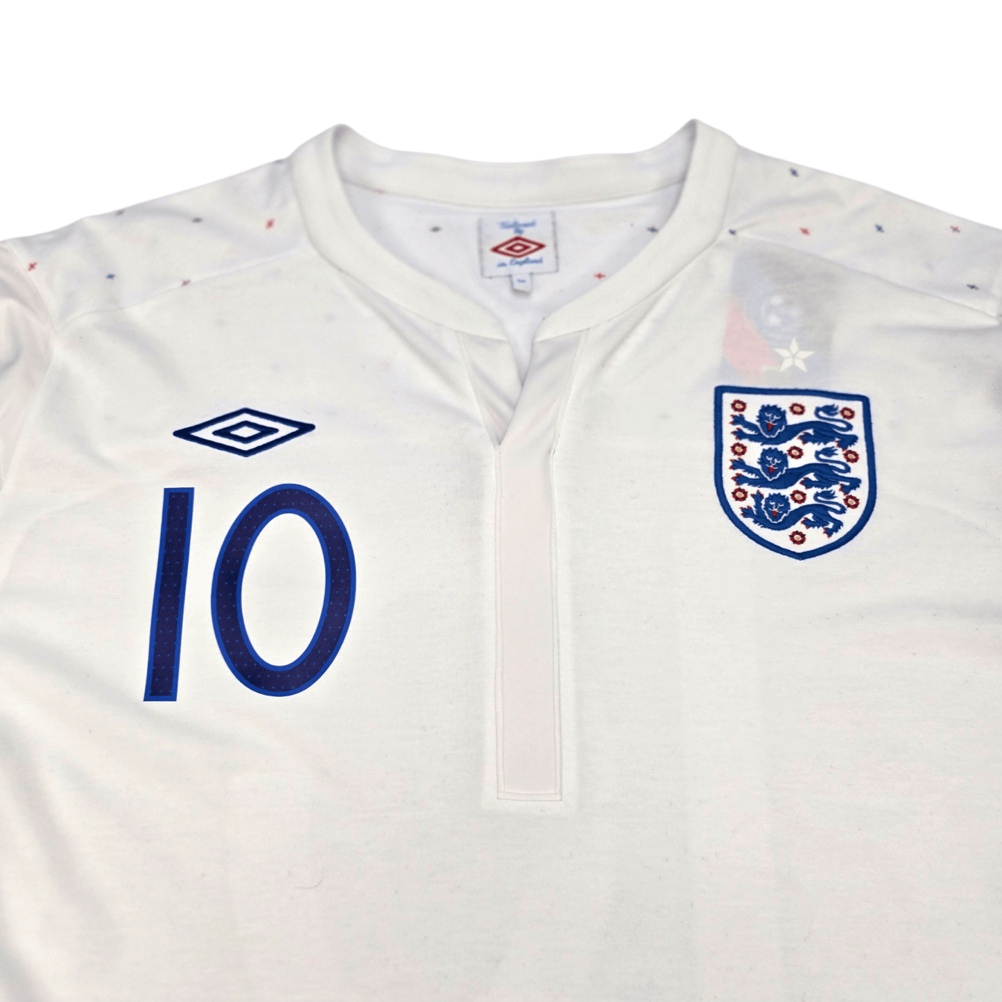 2010/11 England Home Football Shirt (2XL) Umbro #10 Rooney