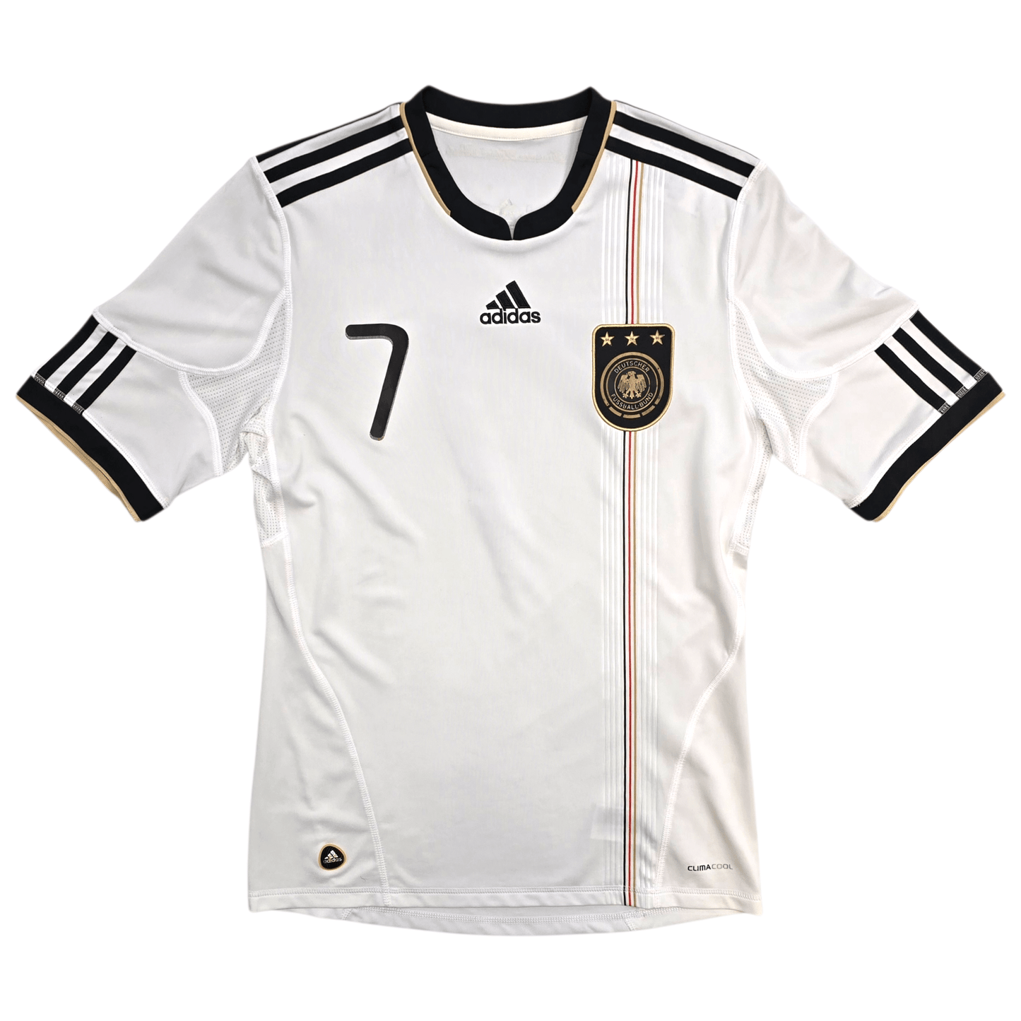 2010/11 Germany Home Football Shirt (M) Adidas #7 Schweinsteiger