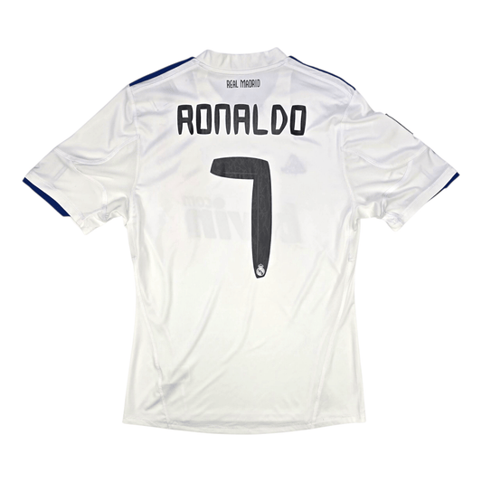 2010/11 Real Madrid Home Football Shirt (M) Adidas #7 Ronaldo