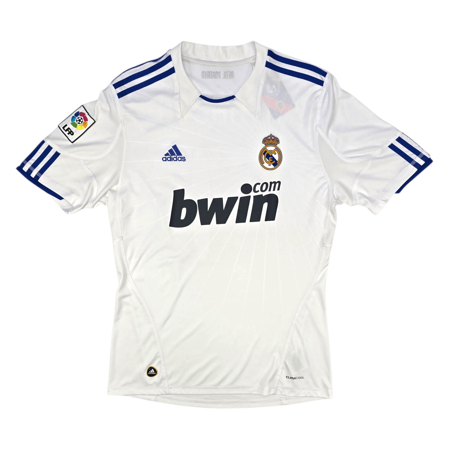 2010/11 Real Madrid Home Football Shirt (M) Adidas #7 Ronaldo