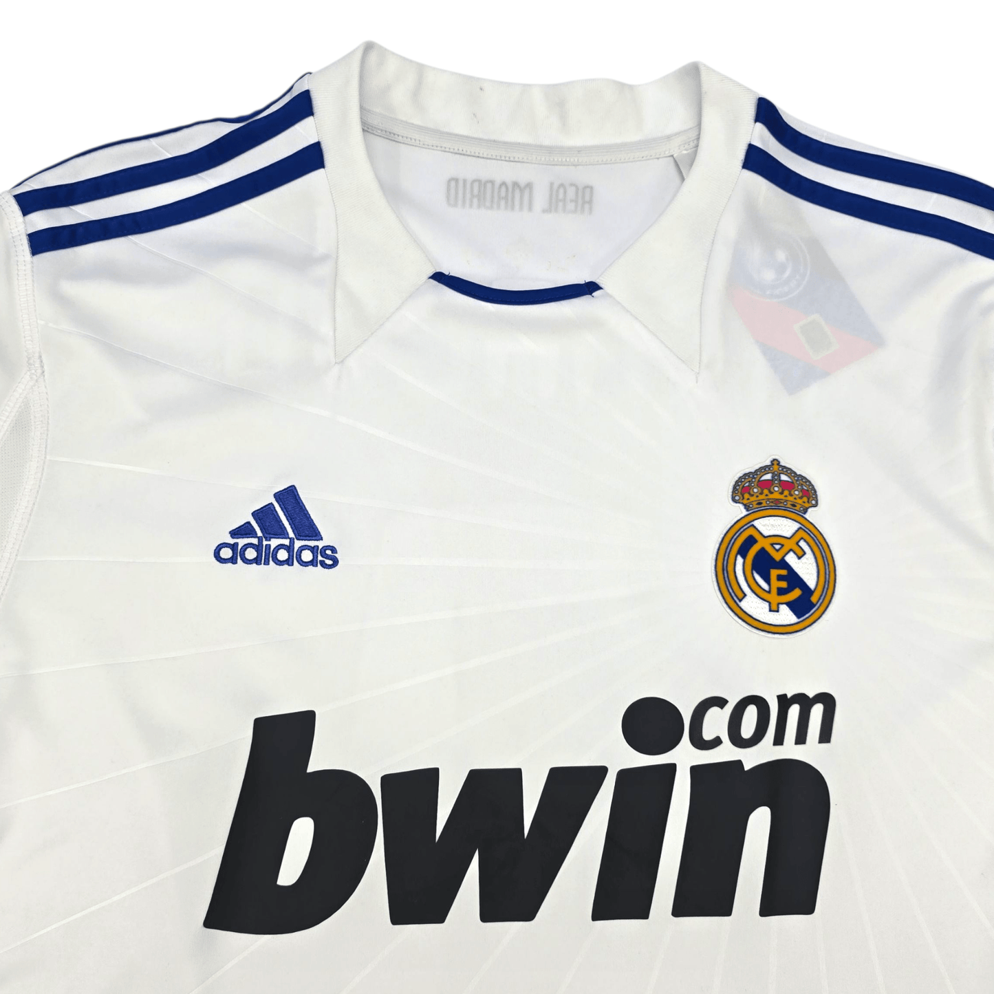 2010/11 Real Madrid Home Football Shirt (M) Adidas #7 Ronaldo