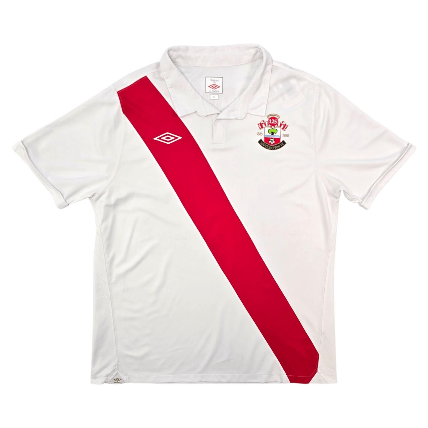 2010/11 Southampton Home Football Shirt (XL) Umbro #7 Lambert