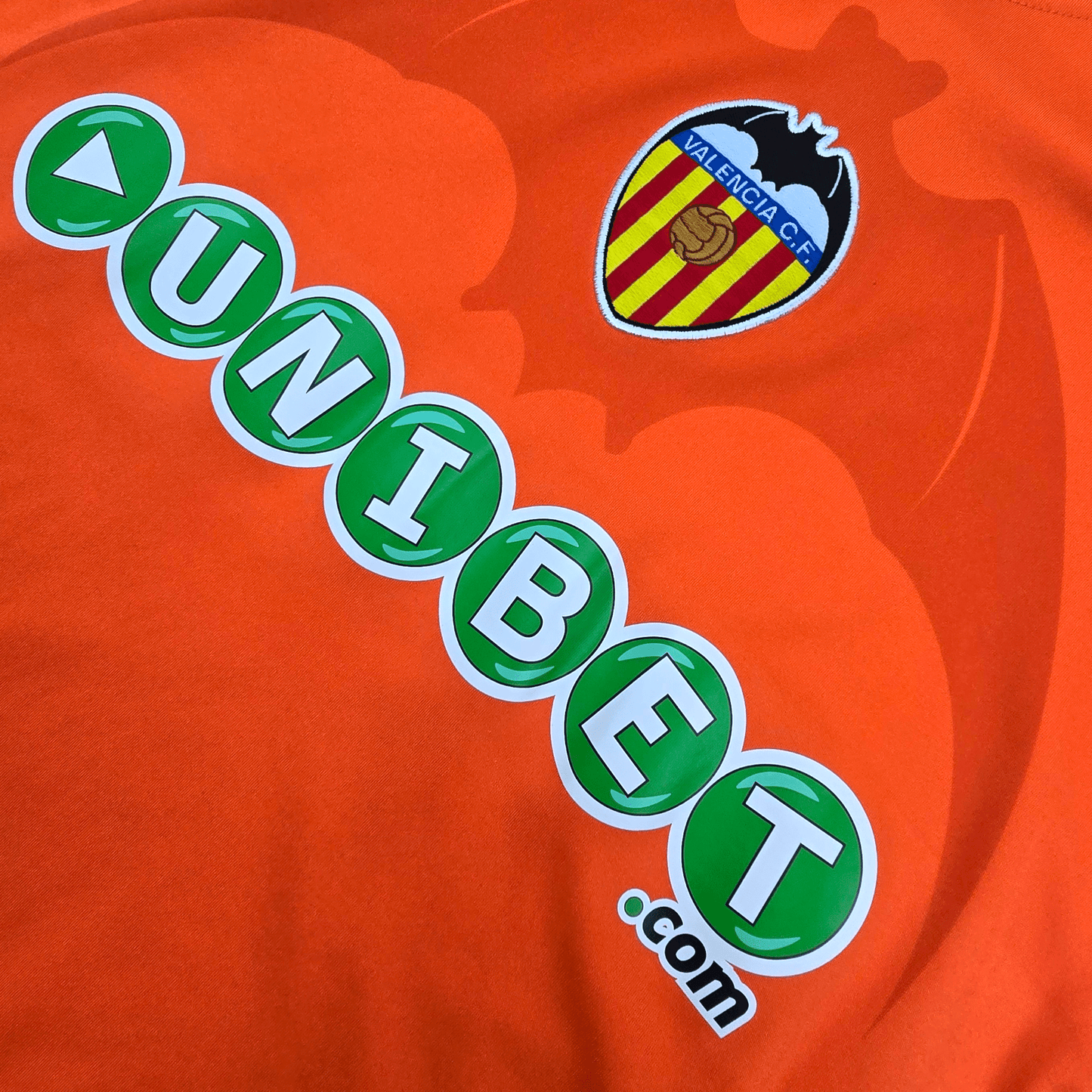 2010/11 Valencia Away Football Shirt (L) Kappa #10 Mata