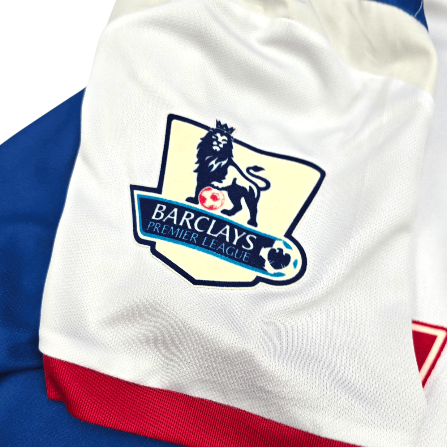 2010/12 Blackburn Rovers Home Football Shirt (M) Umbro #4 Samba