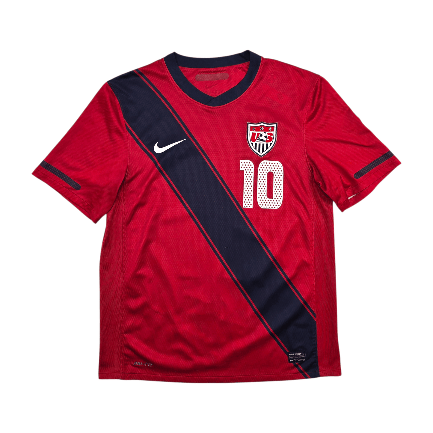 2010/12 USA Away Football Shirt (M) Nike #10 Donovan