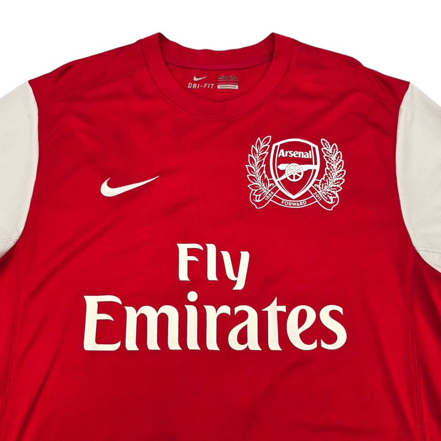 2011/12 Arsenal Home Football Shirt (L) Nike #5 Vermaelen