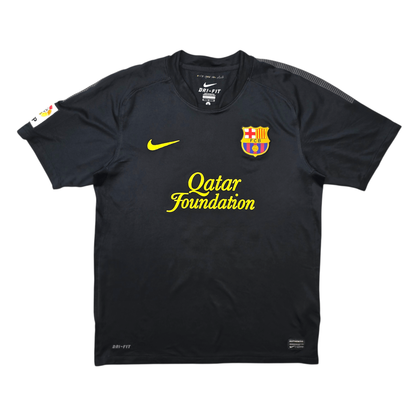 2011/12 Barcelona Away Football Shirt (M) Nike #8 Iniesta
