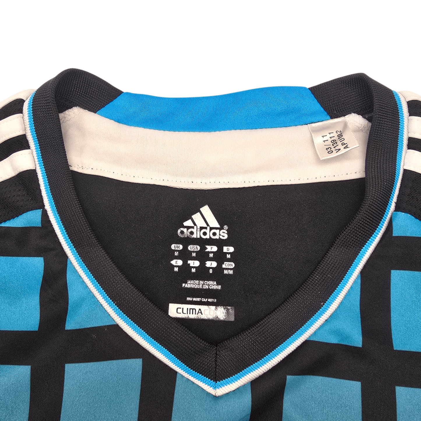2011/12 Chelsea Away Football Shirt (M) Adidas #15 Malouda