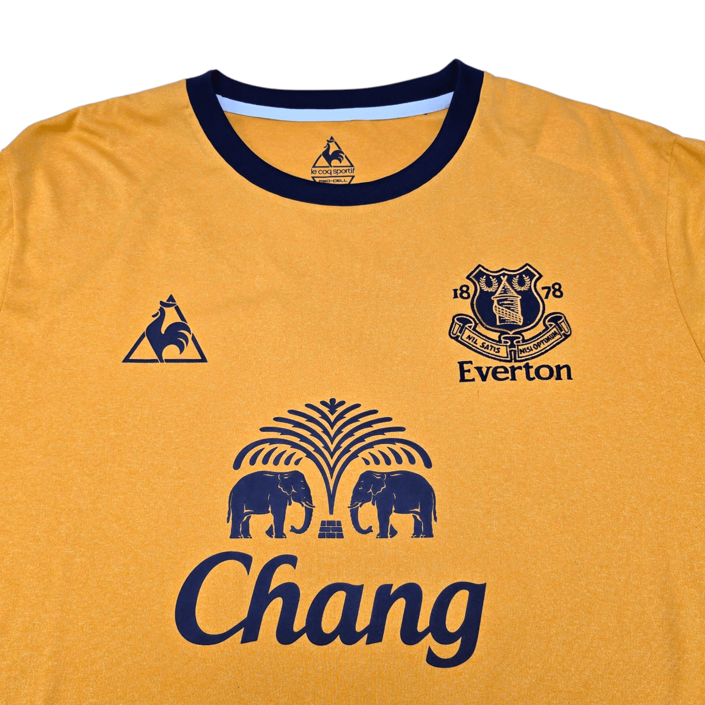 2011/12 Everton Away Football Shirt (2XL) Le Coq Sportif #7 Jelavic