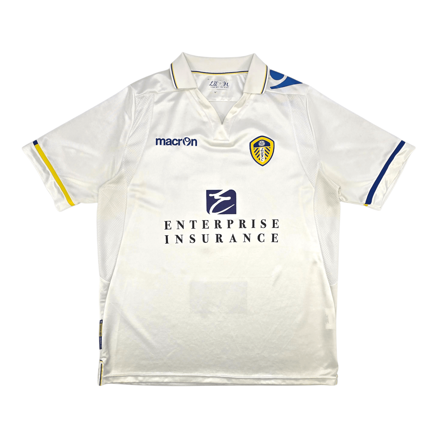2011/12 Leeds United Home Football Shirt (L) Macron #23 Snodgrass