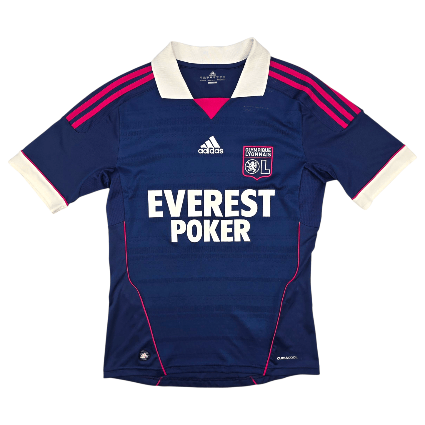 2011/12 Olympique Lyonnais Away Football Shirt (S) Adidas #17 Lacazette