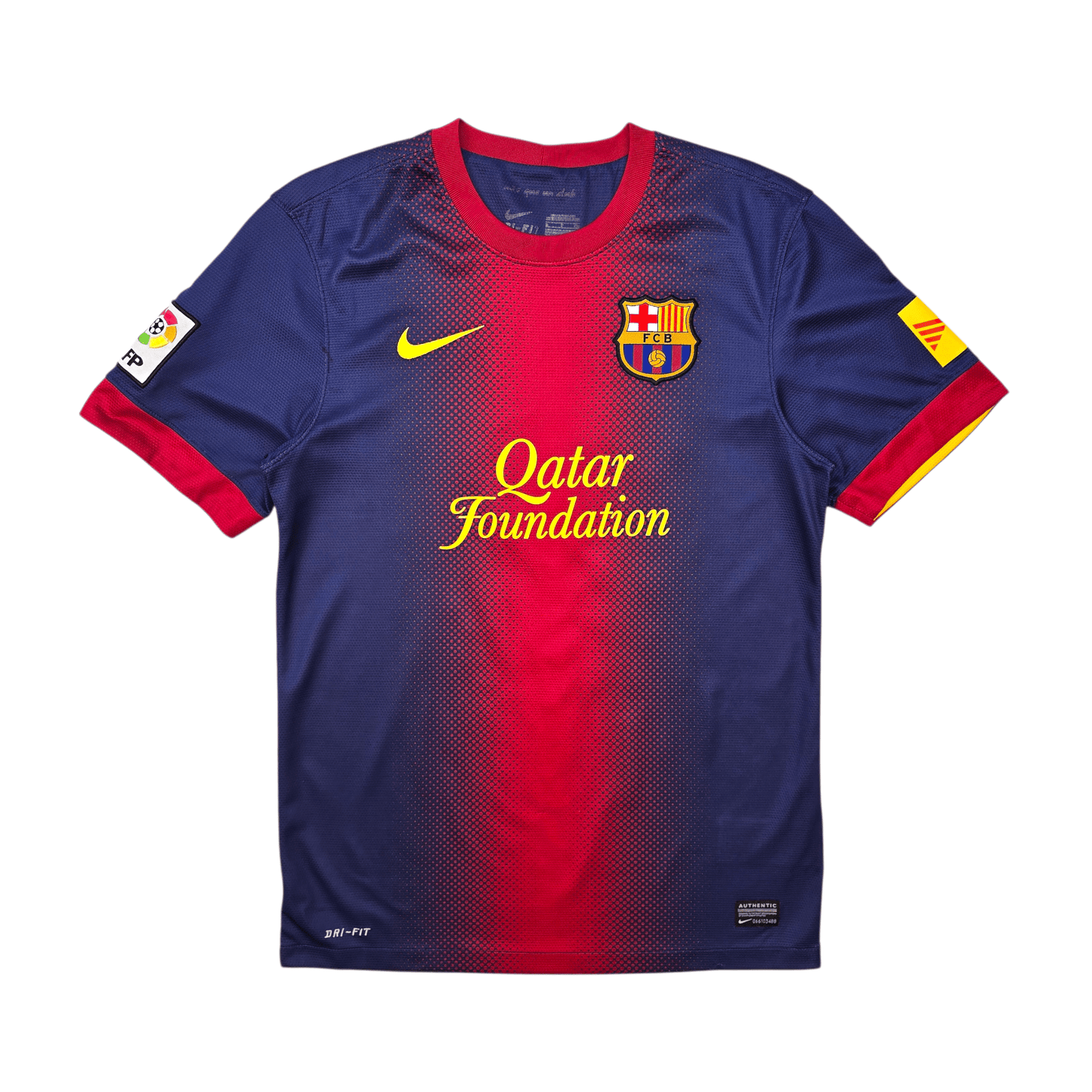 2012/13 Barcelona Home Football Shirt (S) Nike #10 Messi