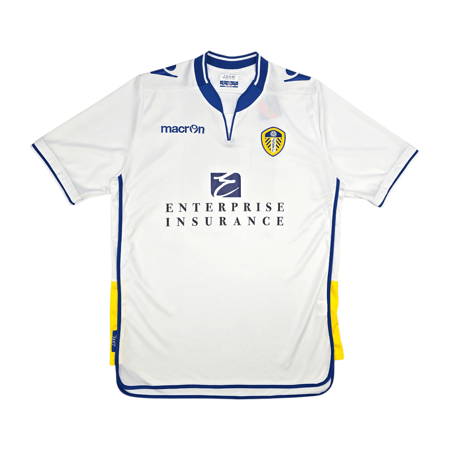 2012/13 Leeds United Home Football Shirt (XL) Macron #10 Becchio