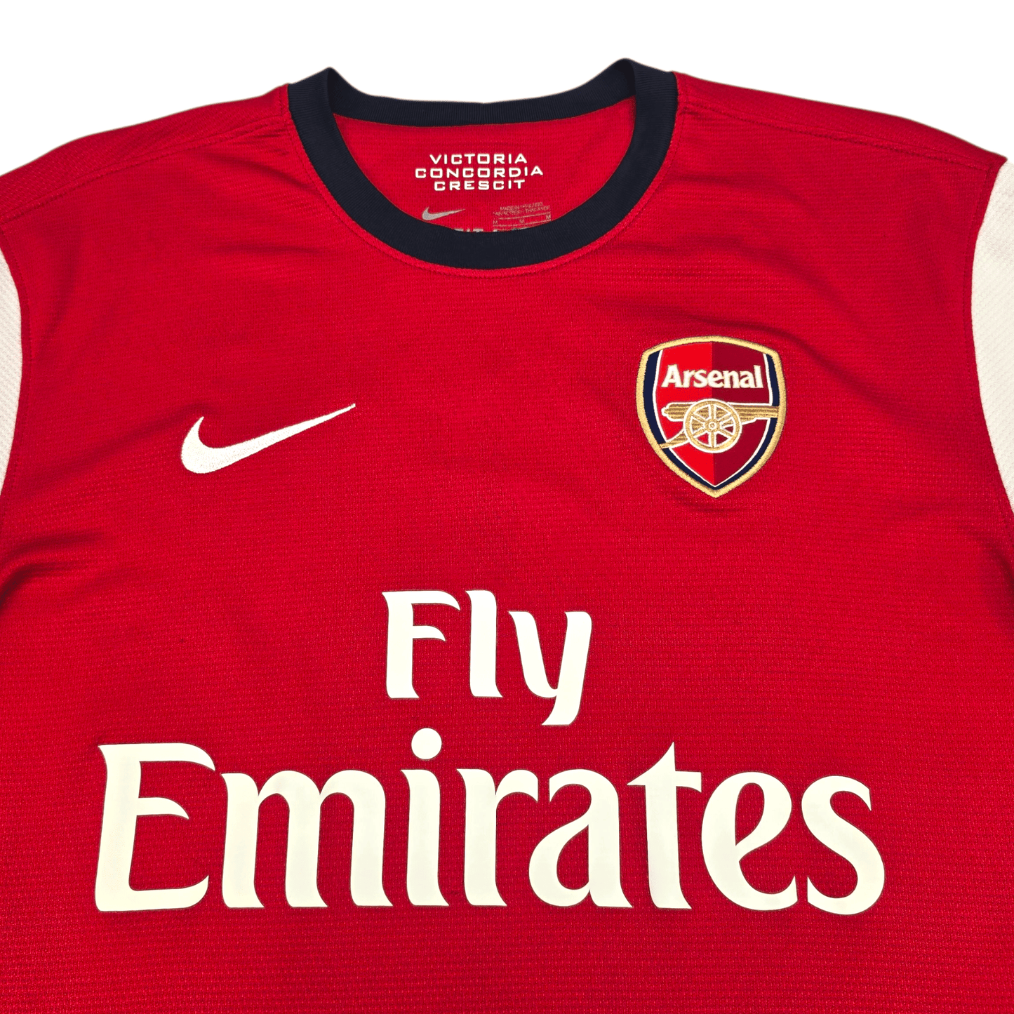 2012/14 Arsenal Home Football Shirt (M) Nike #9 Podolski