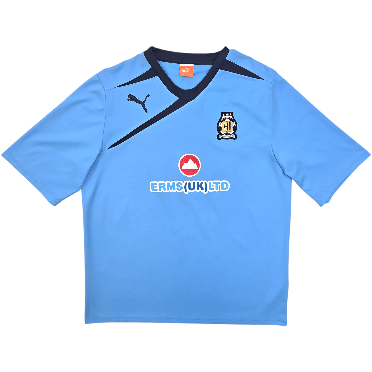 2013/14 Cambridge United Away Football Shirt (XL) Puma #4 Coulson