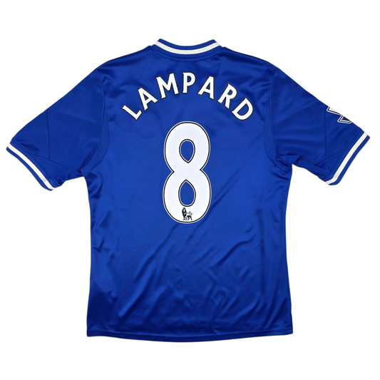 2013/14 Chelsea Home Football Shirt (L) Adidas #8 Lampard