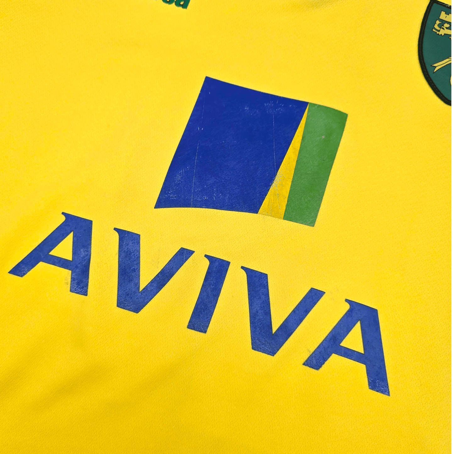 2013/14 Norwich City Home Football Shirt (XL) Errea #20 Dogg