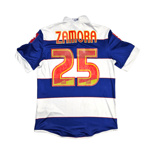 2013/14 Queens Park Rangers Home Football Shirt (S) Lotto #25 Zamora