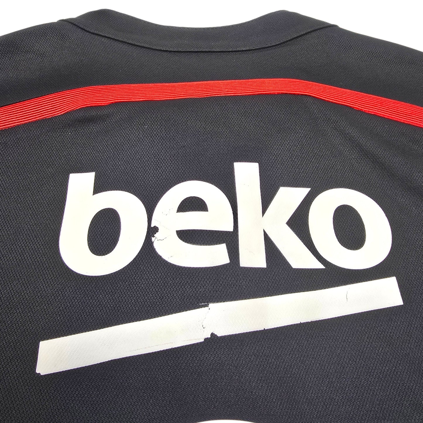 2014/15 Besiktas Away Football Shirt (M) Adidas #9 Demba Ba