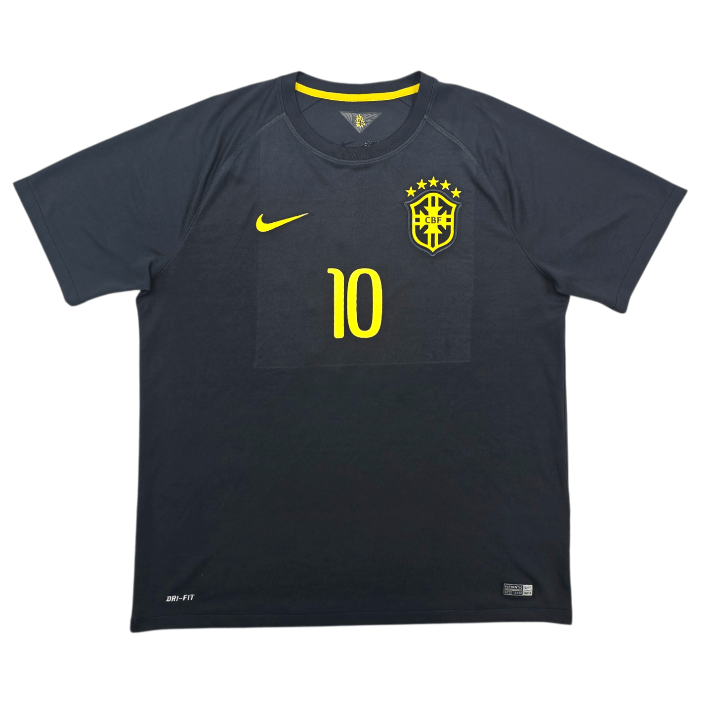 2014/15 Brazil Third Football Shirt (XL) Nike #10 Neymar Jr