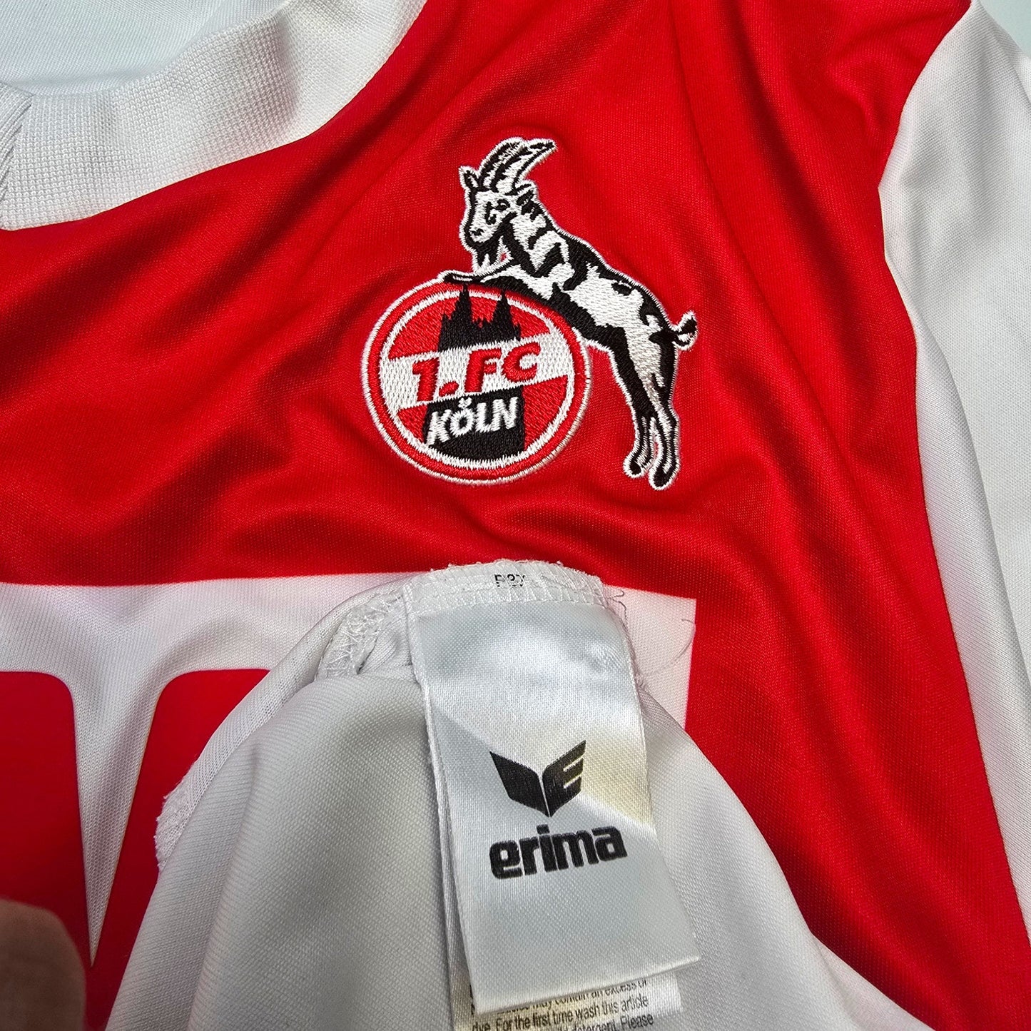 2014/15 FC Köln Home Football Shirt (M) Erima