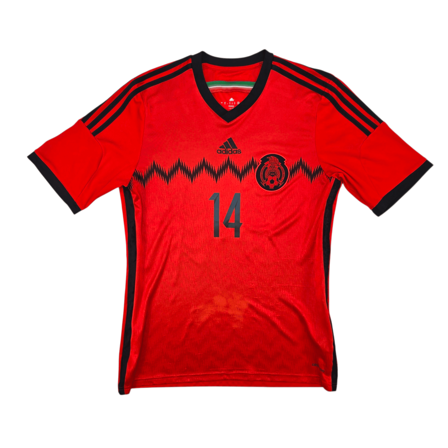2014/15 Mexico Away Football Shirt (M) Adidas #14 Chicharito