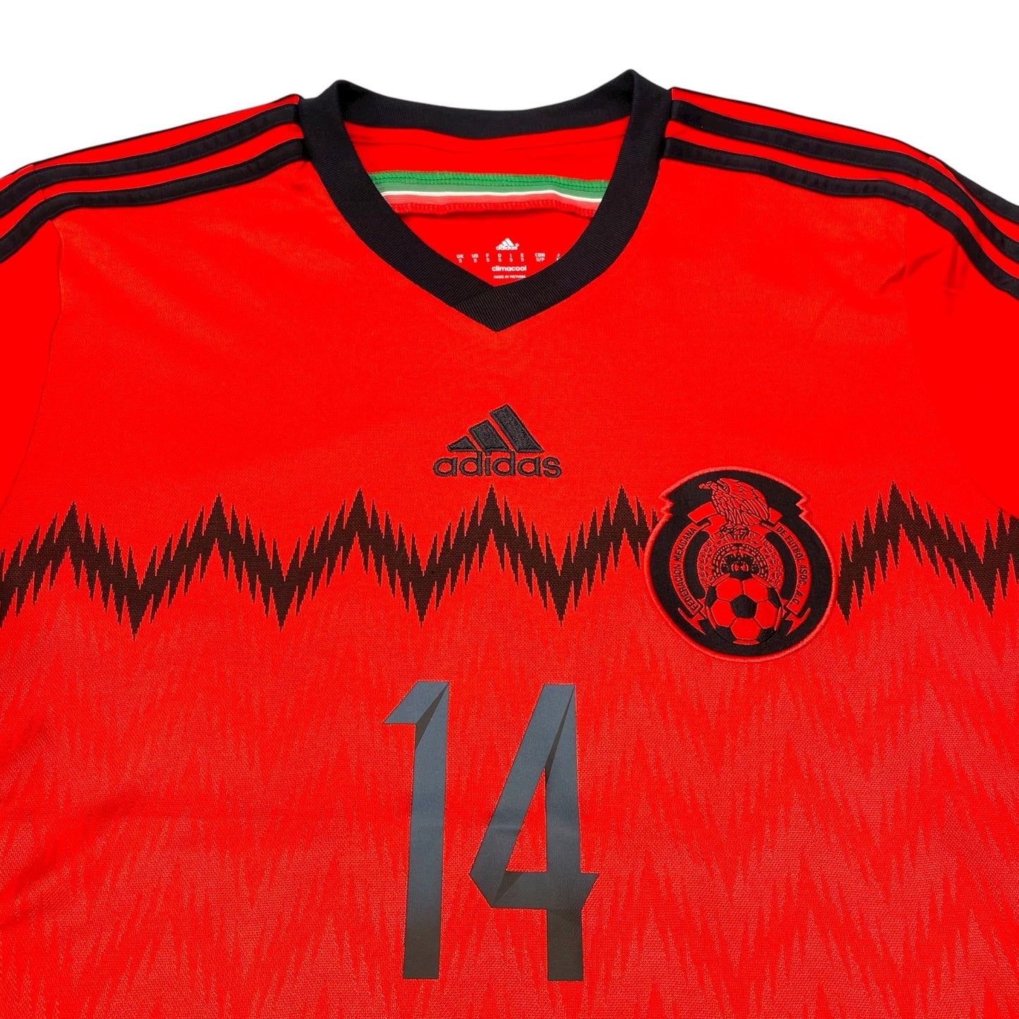 2014/15 Mexico Away Football Shirt (S) Adidas #14 Chicharito