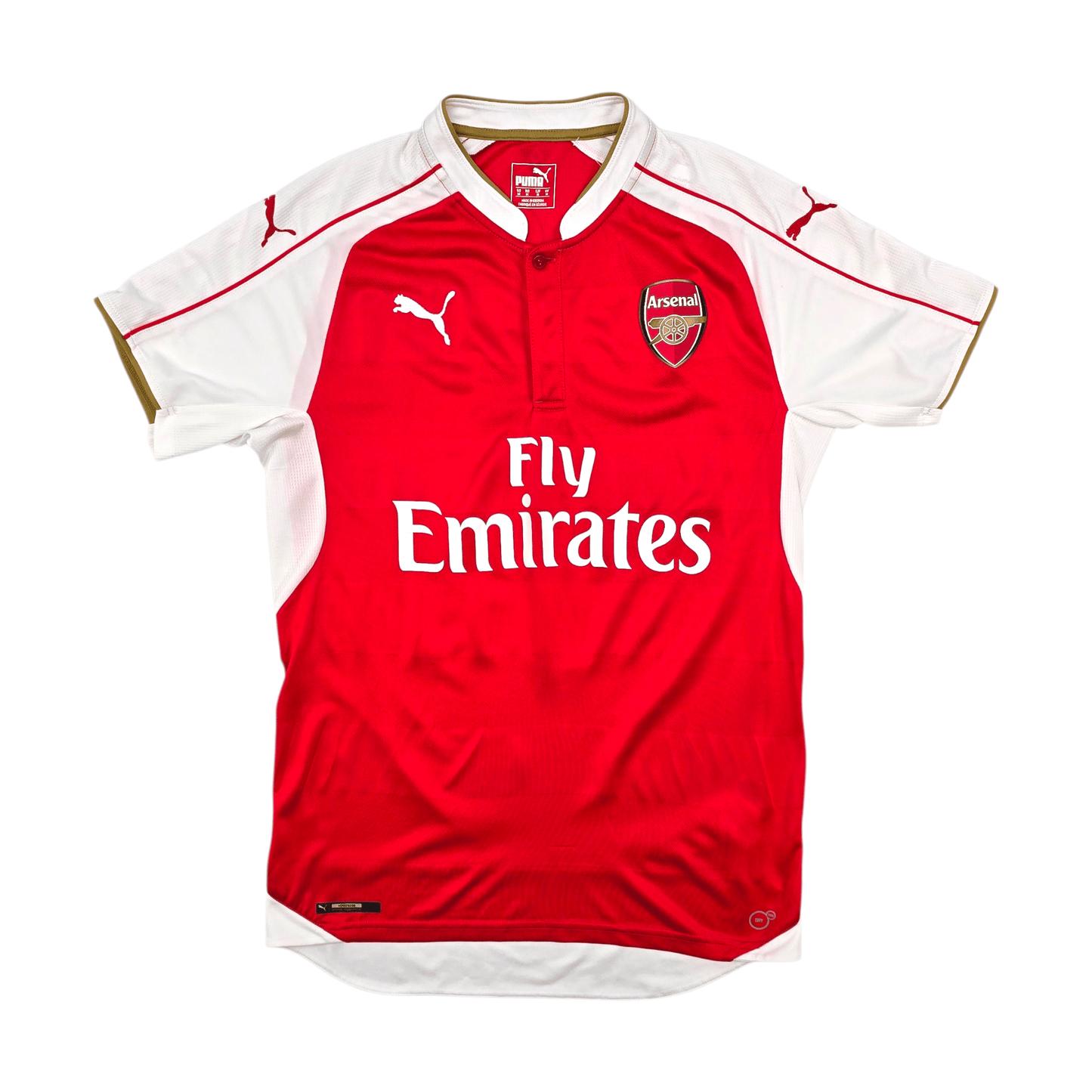 2015/16 Arsenal Home Football Shirt (M) Puma #12 Giroud
