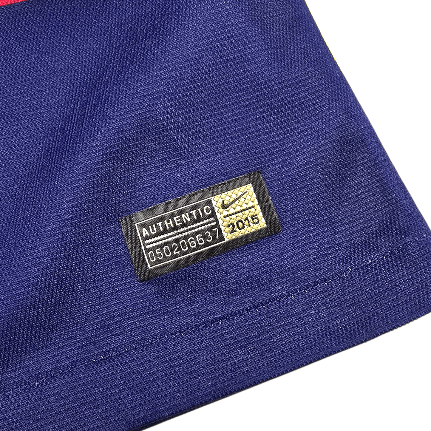 2015/16 Barcelona Home Football Shirt (XL) Nike #9 Suarez (Player Version)