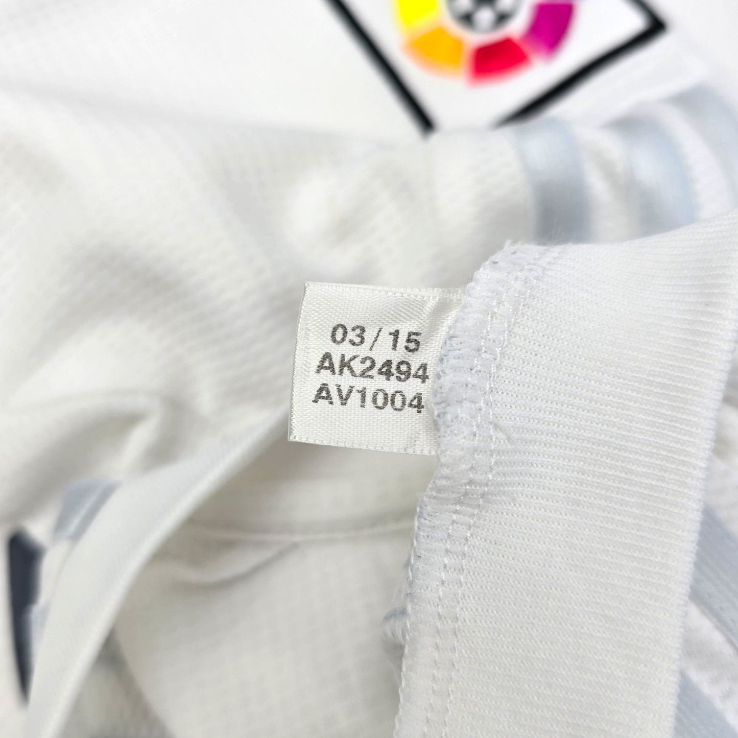 2015/16 Real Madrid Home Football Shirt (S) Adidas #7 Ronaldo